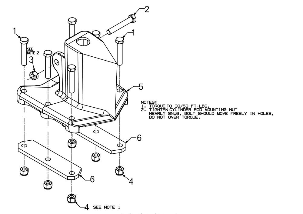 Wedge Diagram and Parts List for LS25 (24BF552B756)(2017) Cub Cadet Log Splitter